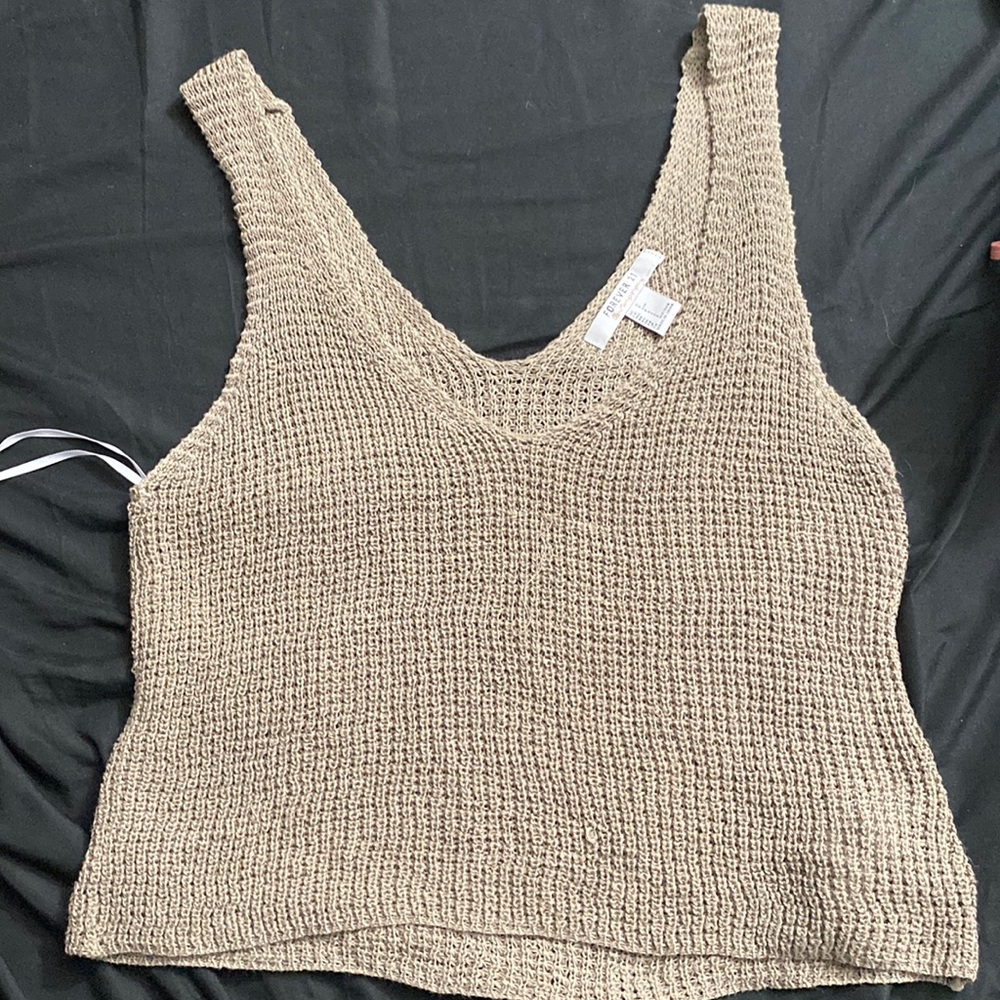Forever 21 Crocheted Tank